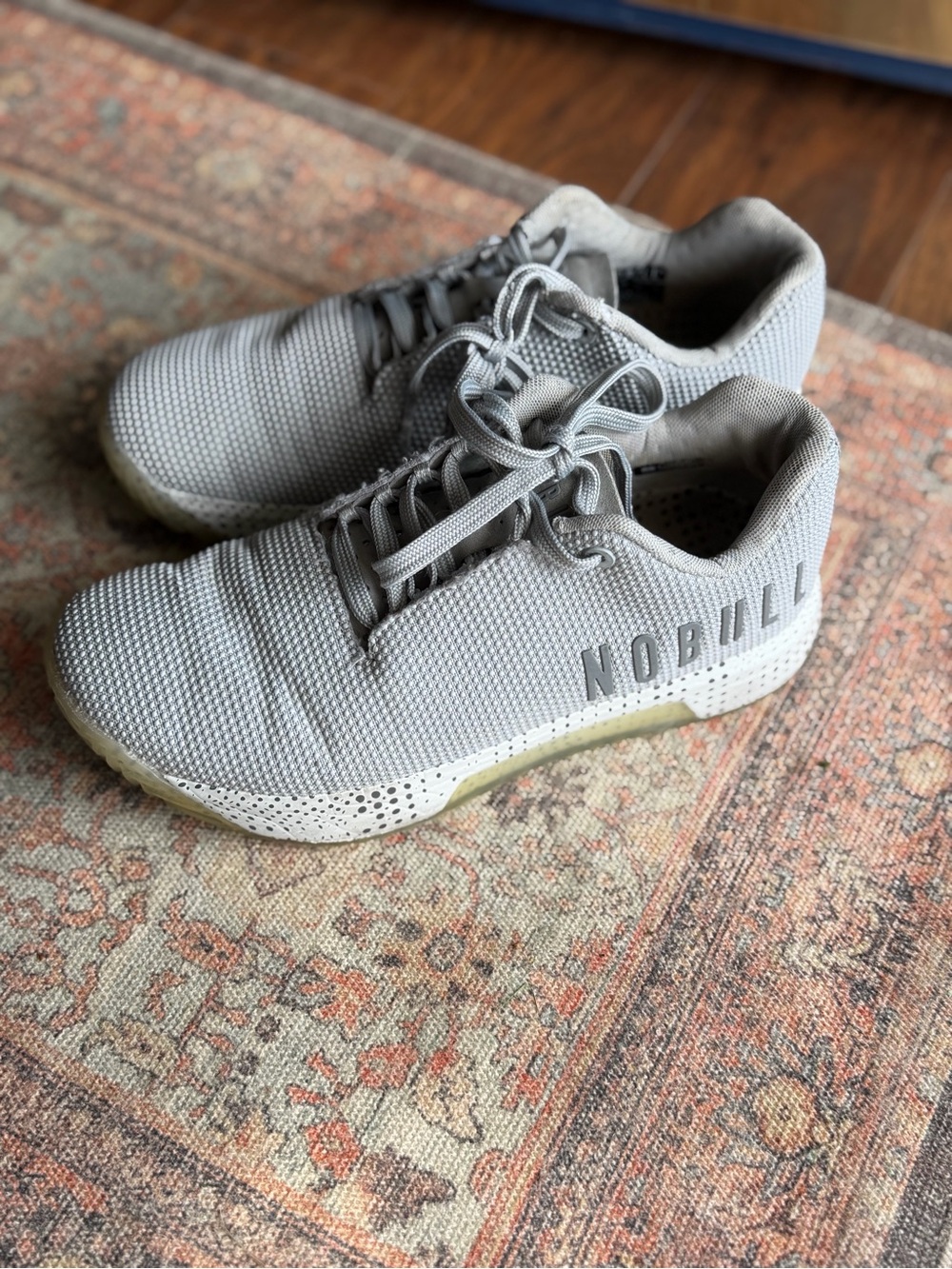 NOBULL Light Gray Knit Trainer